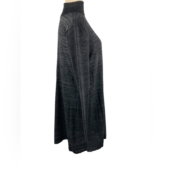 Sweater Dress NWOT Size XL Bk Grey Rayon Polyester Cowl Neck Apt. 9 Long… - Picture 2 of 12